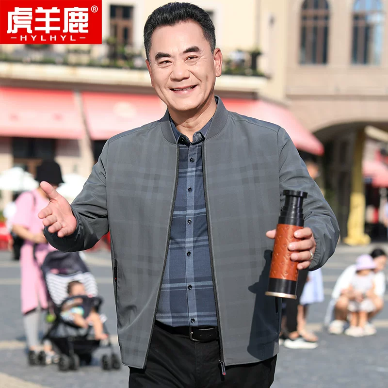 OH056: Áo khoác nam thường ngày cho nam giới trung niên