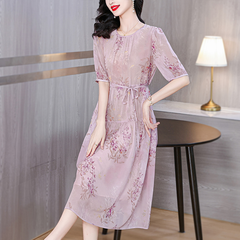 OD466: Đầm nữ trung niên cao cấp cỡ lớn sang trọng
