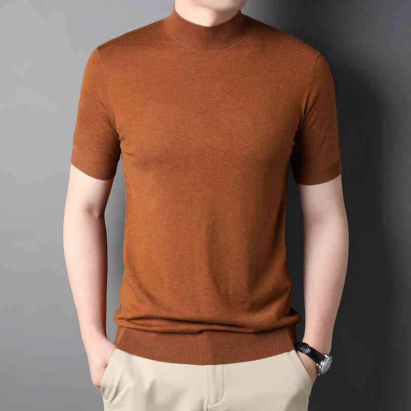 OC763: áo len nam nửa cao cổ