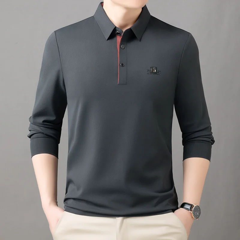 OH181: Áo thun dài tay nam cao cấp, dáng rộng, áo polo