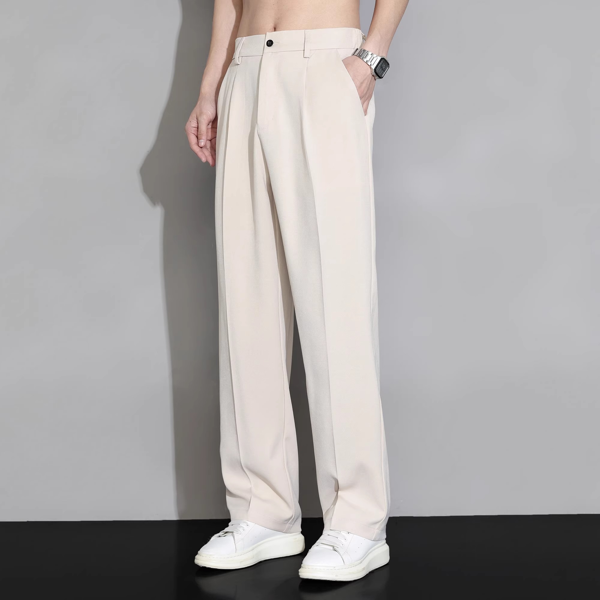 OE823: Quần lụa lạnh Jeanswest nam ống rộng
