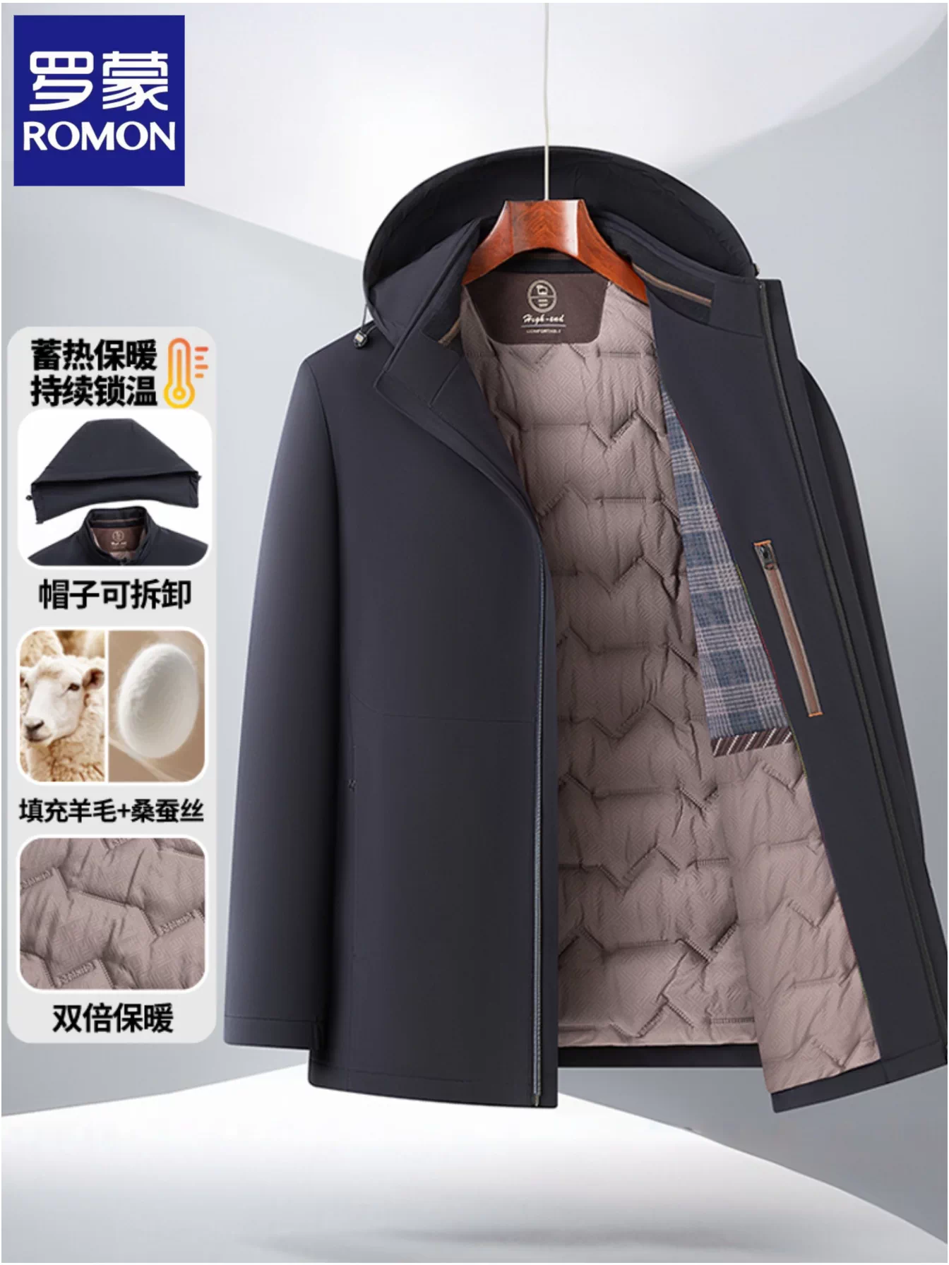 OH132: Áo khoác cotton cao cấp nhẹ, dành cho nam cao cấp giới
