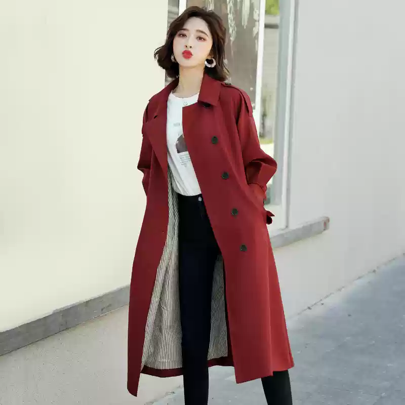 OD1022: Áo khoác nữ phong cách Châu Âu Áo khoác nữ thương hiệu Wang Xiaoya