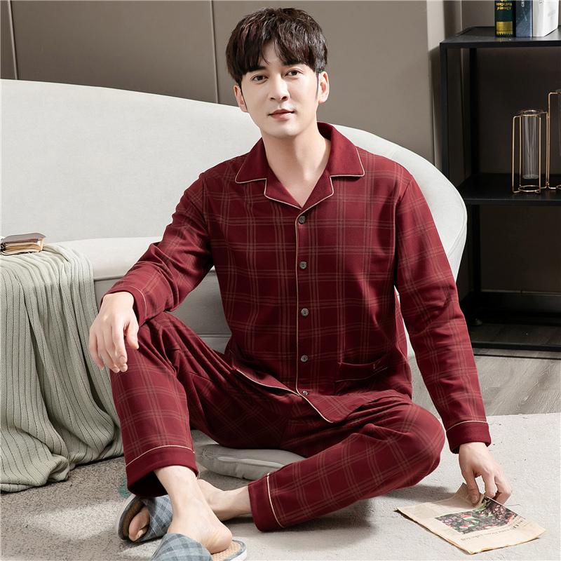 OE487: Bộ đồ ngủ cho nam SPNN cotton quần áo mặc nhà