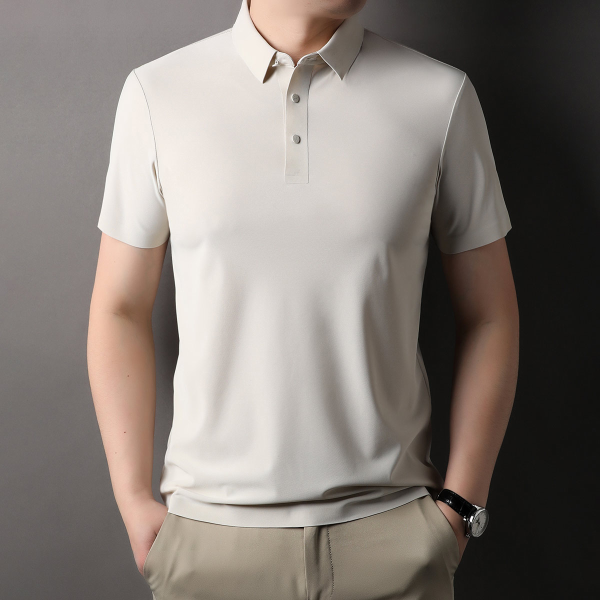 OD328: áo sơ mi nam polo áo thun nam ngắn tay