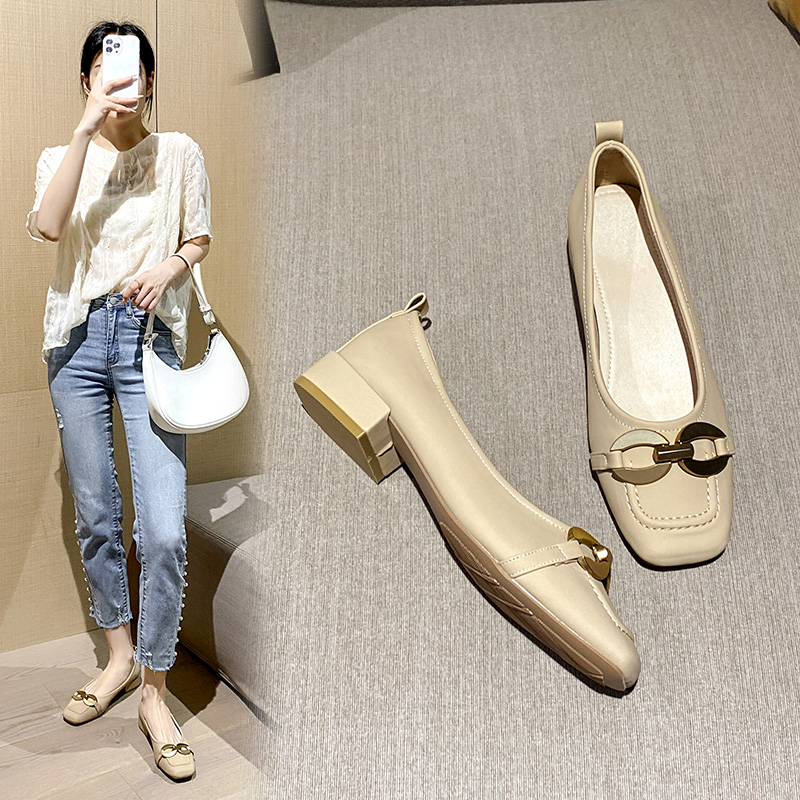 OD442: Giày da mềm cho nữ