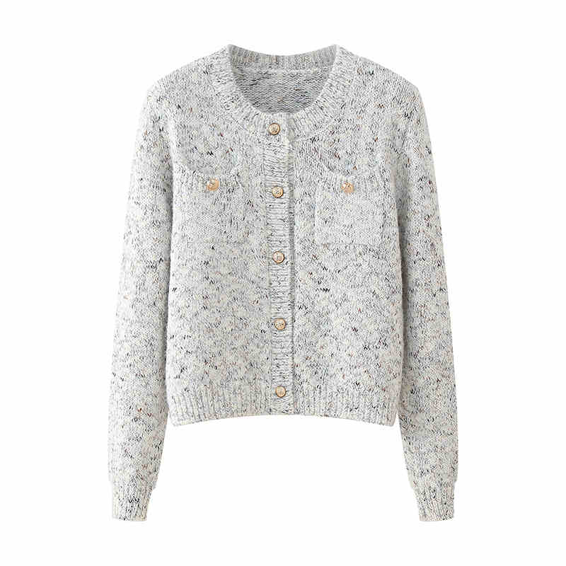 OC089: Áo len Etam Eiger nữ mới mùa xuân thu áo len cardigan