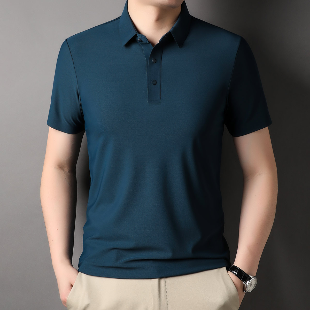 OD341: áo thun nam Polo kháng khuẩn
