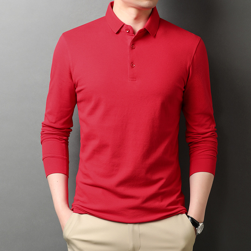 OD342: Áo thun nam dài tay cổ Polo