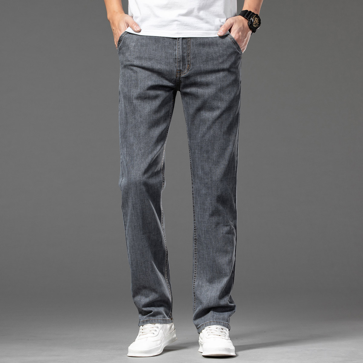 OD338: Quần jean nam quần dài cotton co giãn