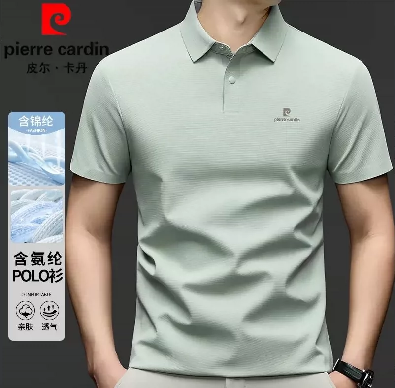 OH184: Áo thun ngắn tay mùa hè mới Pierre Cardin dành cho nam giới