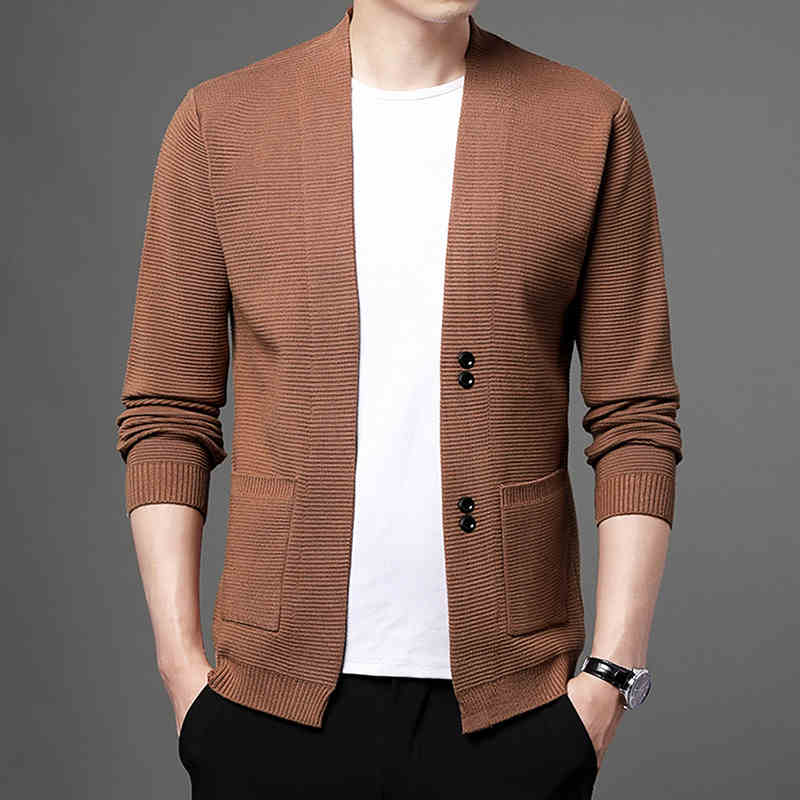 OC323: Áo khoác len cardigan nam cao cấp