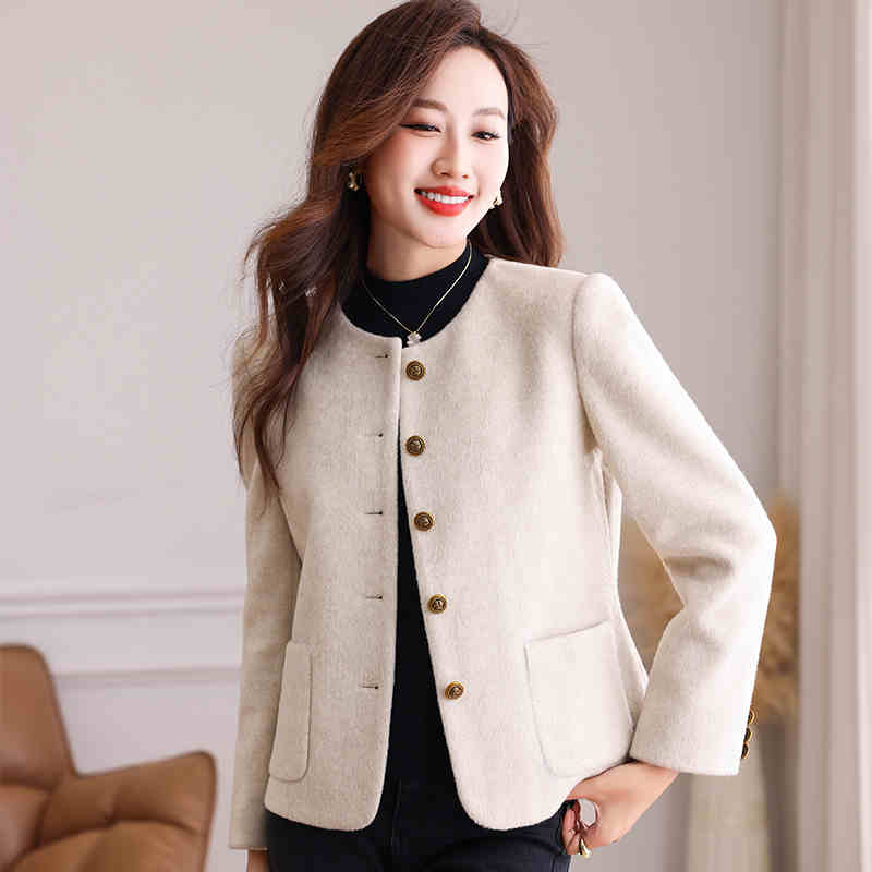OD965: Áo khoác dạ Xiaoxiangfeng cho nữ mùa đông