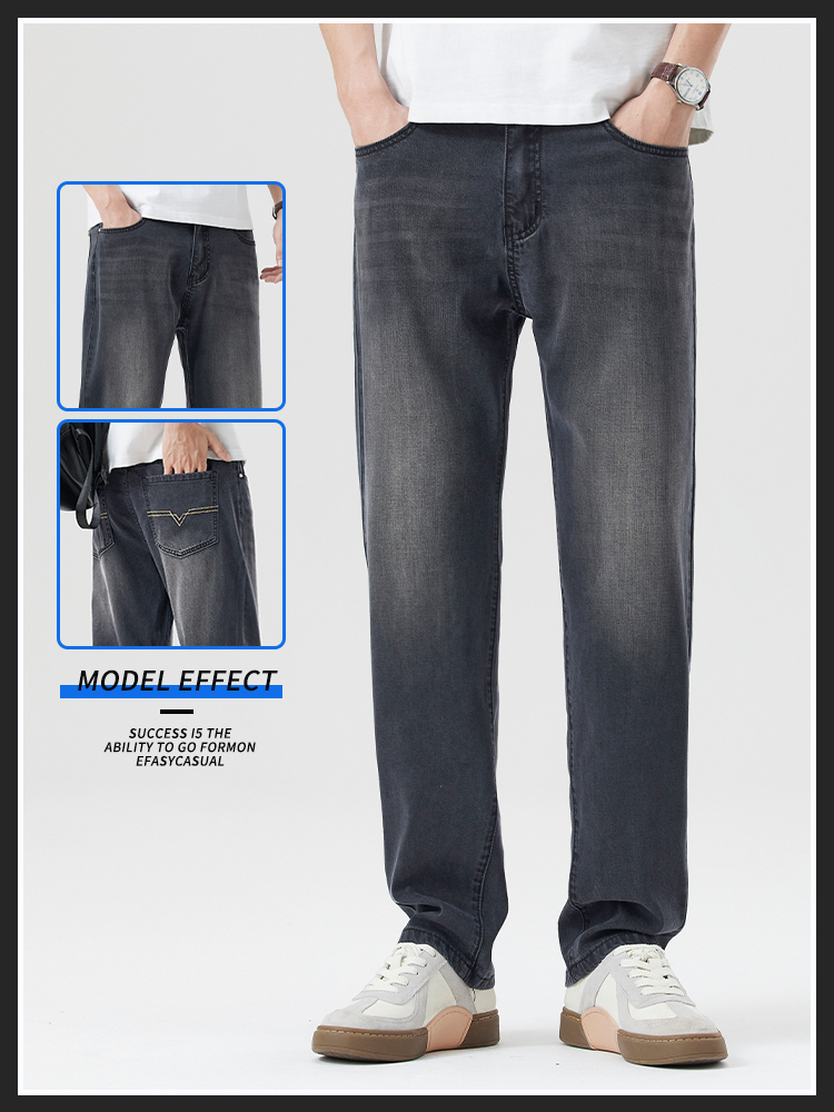 OE827: Quần Jeans Nam Oppai Shark Chất Liệu Lyocell Drape Tencel
