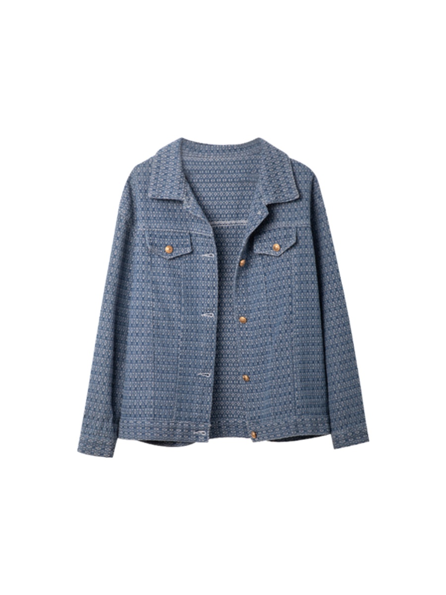 OC919: áo khoác denim thanh lịch cho nữ