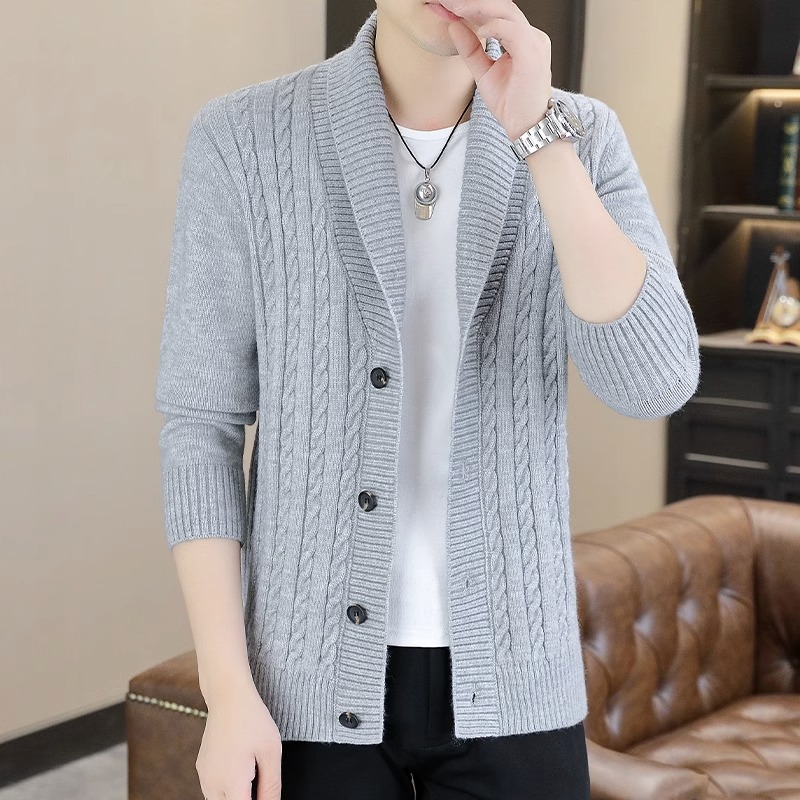 Mã B088: Áo len cardigan cổ chữ V phong cách Hàn Quốc