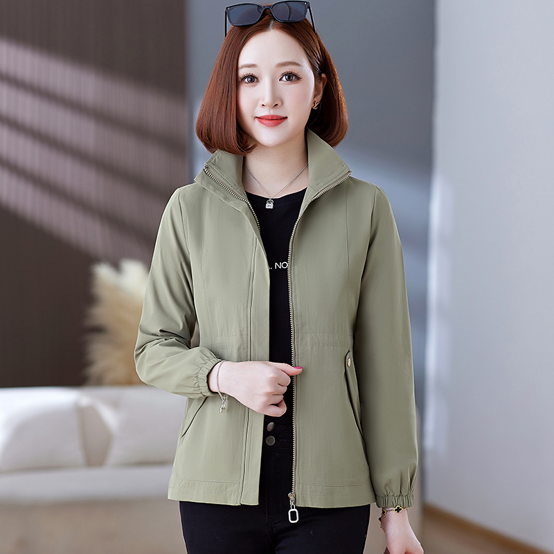 OC580: áo khoác gió nữ nhẹ nhàng thanh lịch