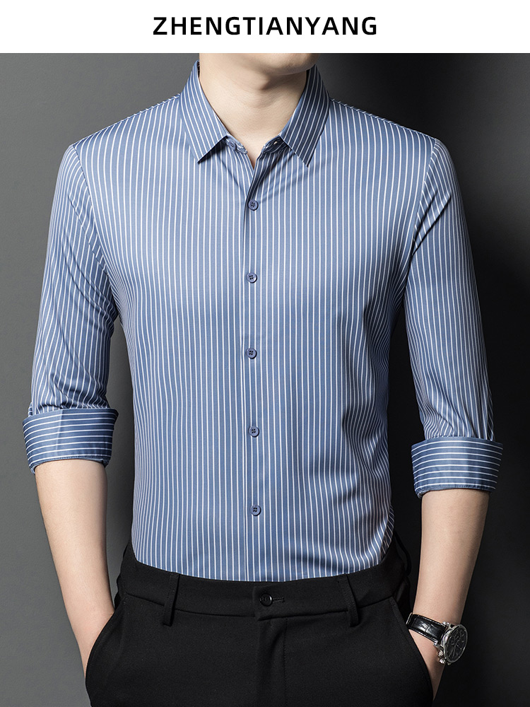 OD398: áo sơ mi nam dài tay nam phong cách Hàn Quốc