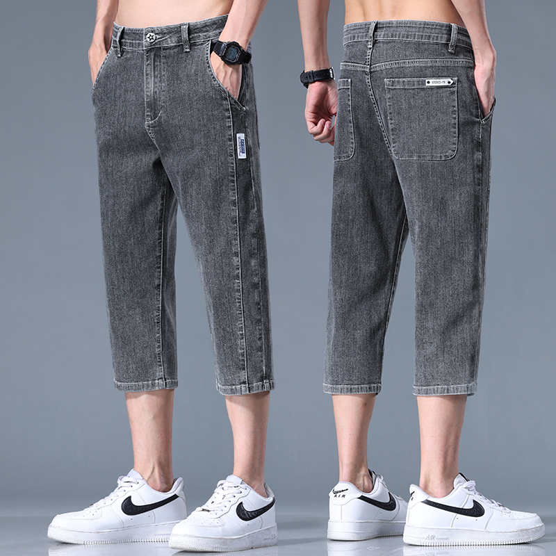 OE684: Quần lửng Jeanswest quần short denim nam cao cấp mùa hè kiểu dáng mỏng thời trang