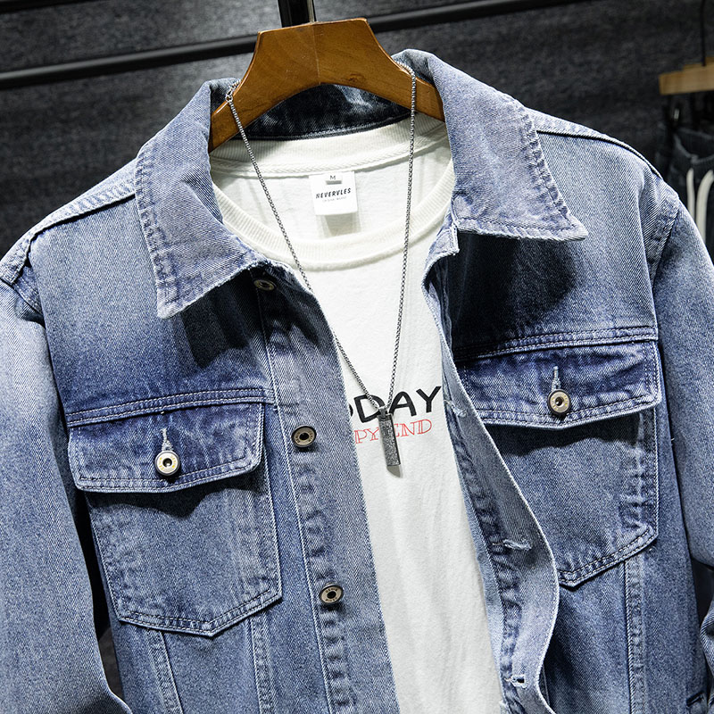 OD415: áo khoác nam denim phong cách