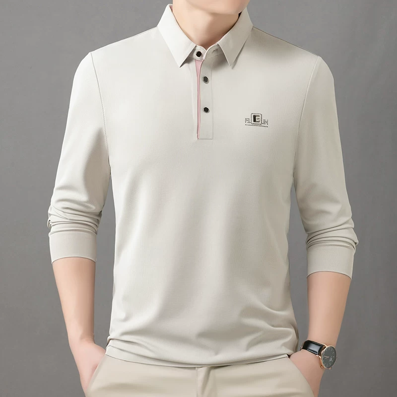 OH181: Áo thun dài tay nam cao cấp, dáng rộng, áo polo
