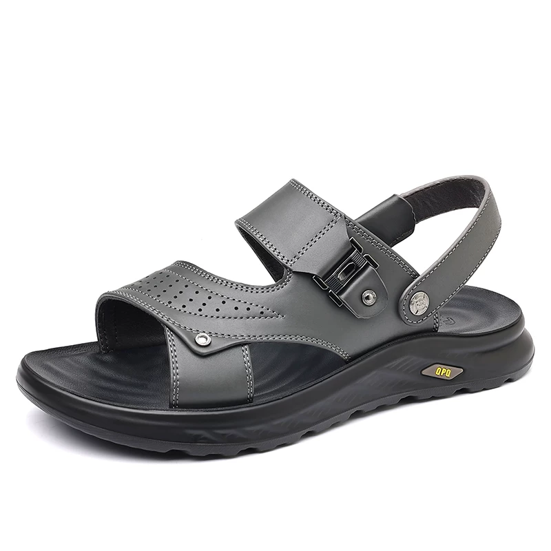 OH098: Giày dép sandal dành cho nam cao cấp đế cao su mềm