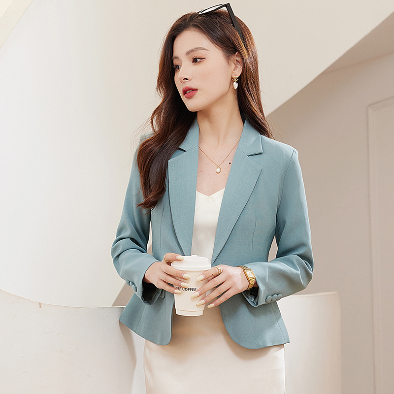 OD081: áo khoác vest nữ dáng trung cao cấp hàn quốc