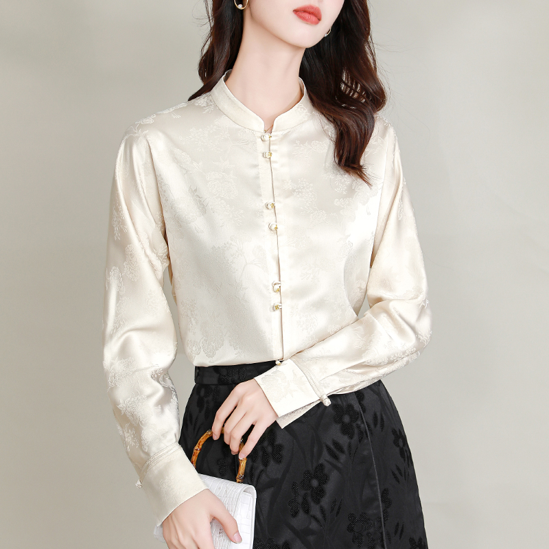 OD690: áo sơ mi nữ dài tay cao cấp kiểu tây