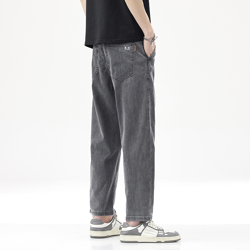 OE224: Quần jeans nam cao cấp cao cấp Xintang Tencel lụa băng