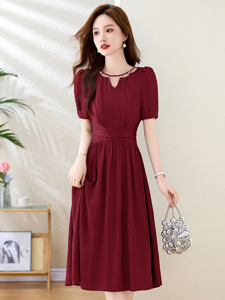 OD646: Váy dài họa tiết khí chất cao cấp c