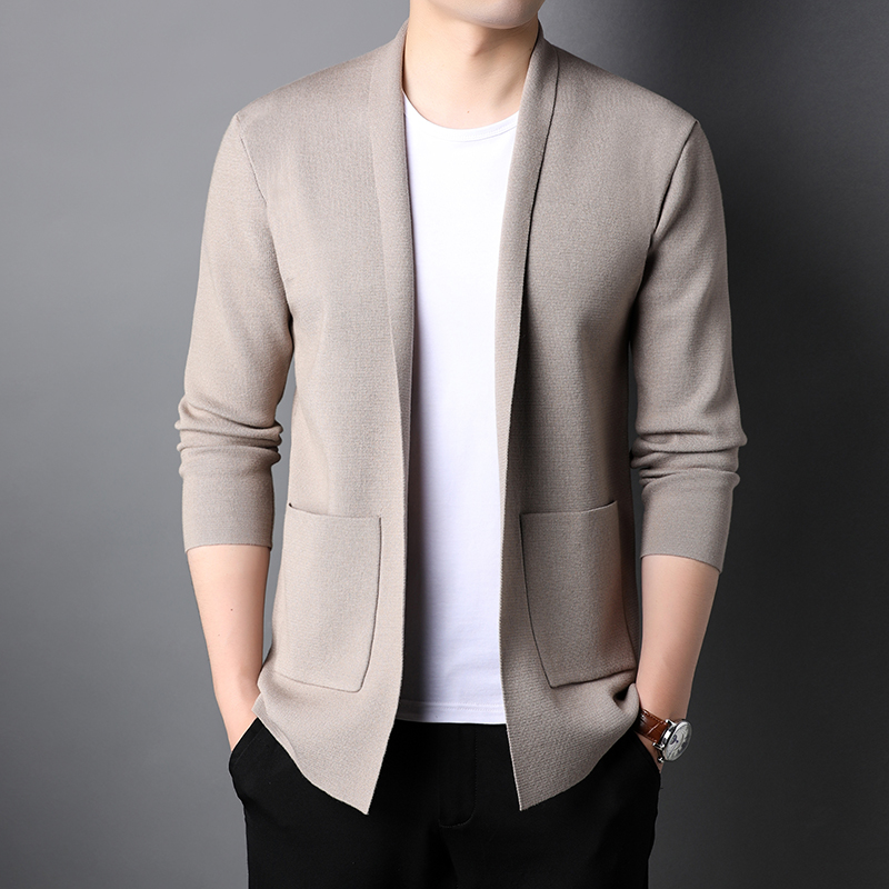 Mã B228: Áo Khoác Cardigan Nam phong cách Hàn Quốc