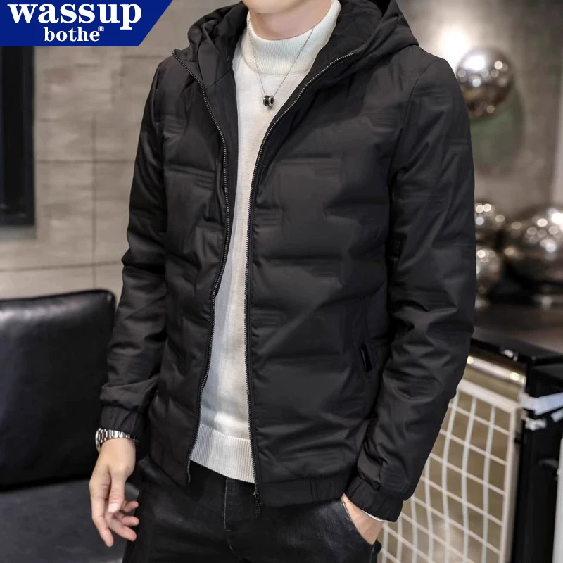 OH112: Áo khoác mùa đông nam cao cấp cao cấp WASSUP, áo khoác lót bông, ấm áp