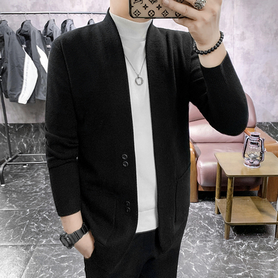 Mã B110: Áo len Cardigan Nam Phong Cách Hàn Quốc