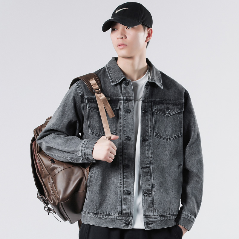 OE024: áo khoác jean denim nam nk