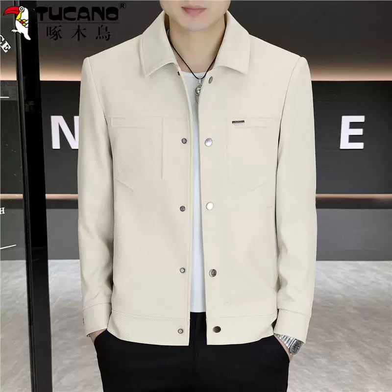 OH115: Áo khoác Woodpecker, áo khoác ngoài dành cho nam cao cấp, kiểu dáng ôm