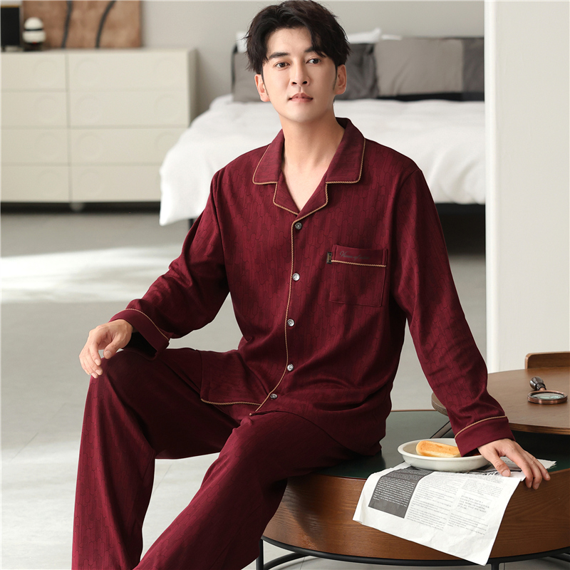 OE487: Bộ đồ ngủ cho nam SPNN cotton quần áo mặc nhà