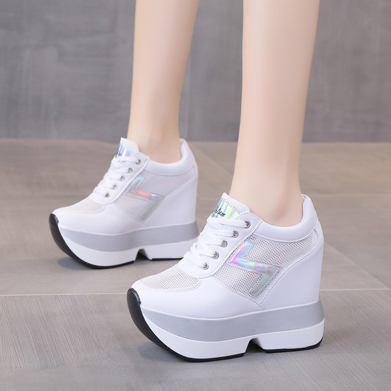 Mã B821: giày thể thao nữ phong cách Hàn Quốc cao cấp độn đế 10,5cm