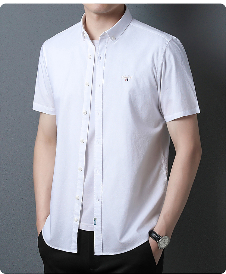 OD252: Áo Sơ Mi nam ATN Cao Cấp Ngắn Tay Mùa Hè Cotton
