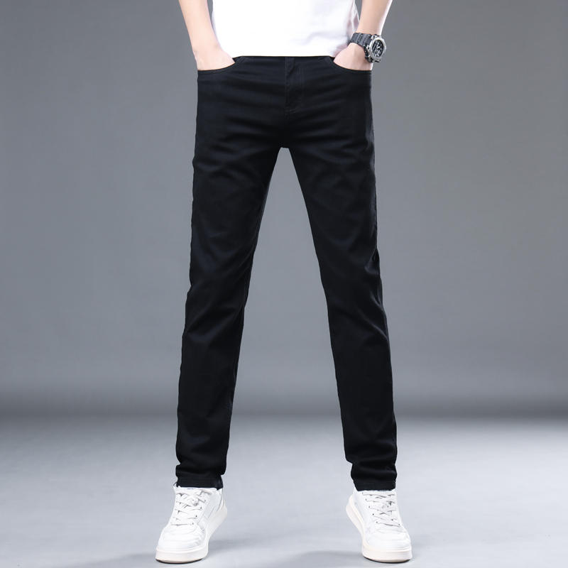 OE756: Quần jeans nam cao cấp mùa hè quần ống đứng mỏng co giãn rộng rãi nam cao cấp