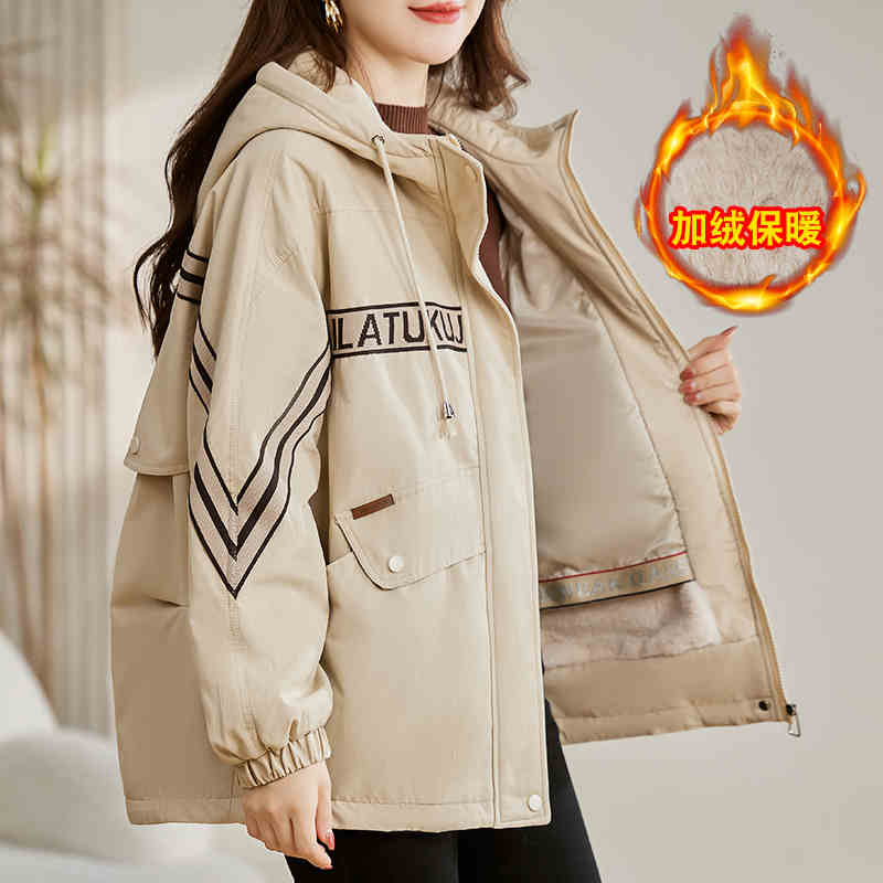 OC401: Áo khoác parka cotton cho nữ mùa đông