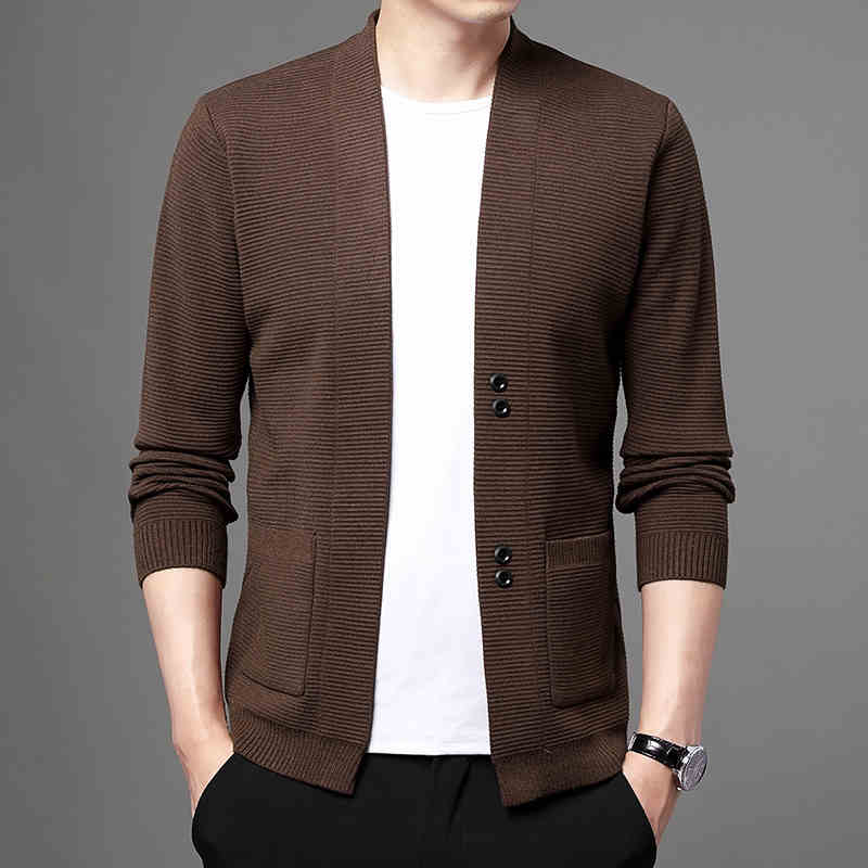 OC323: Áo khoác len cardigan nam cao cấp