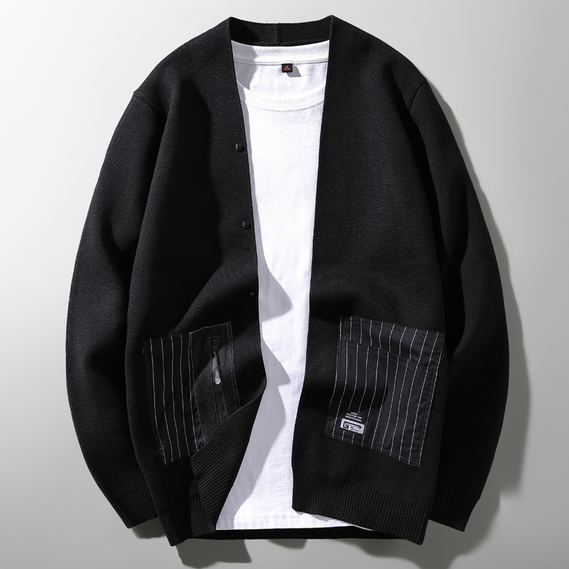 Mã B248: Áo len nam cardigan phong cách hàn quốc