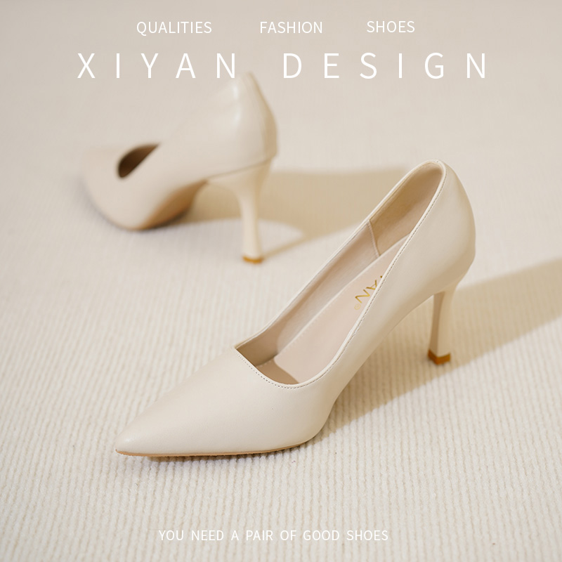 OE356: giày cao gót nữ không mỏi chân giày đơn