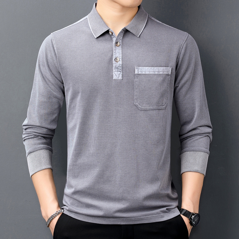 OD260: Áo thun nam ATN dài tay cổ áo polo cổ sơ mi