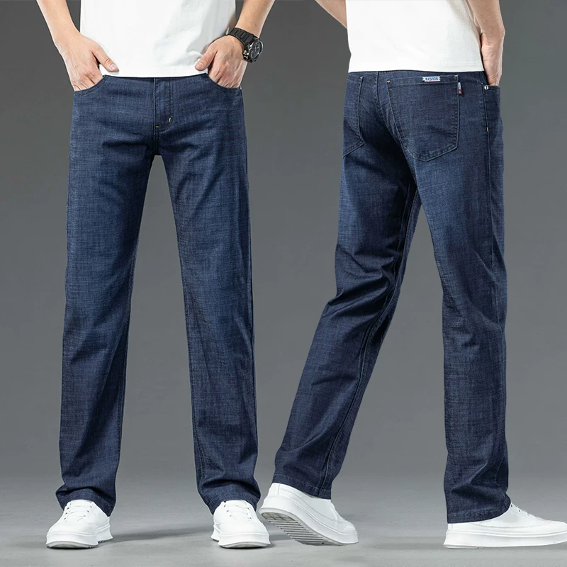 OE948: Quần jeans nam dáng suông ống đứng