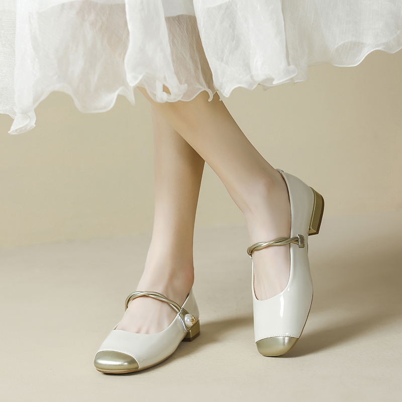 OD439: Giày nữ Da Mềm Mary Jane Nữ