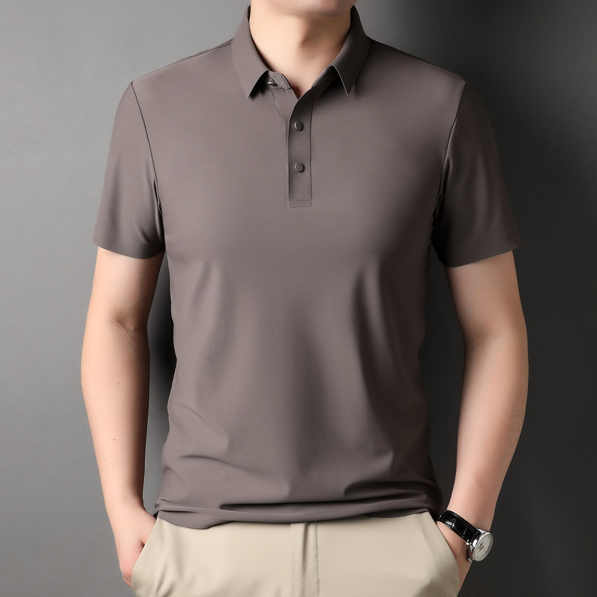 OD341: áo thun nam Polo kháng khuẩn