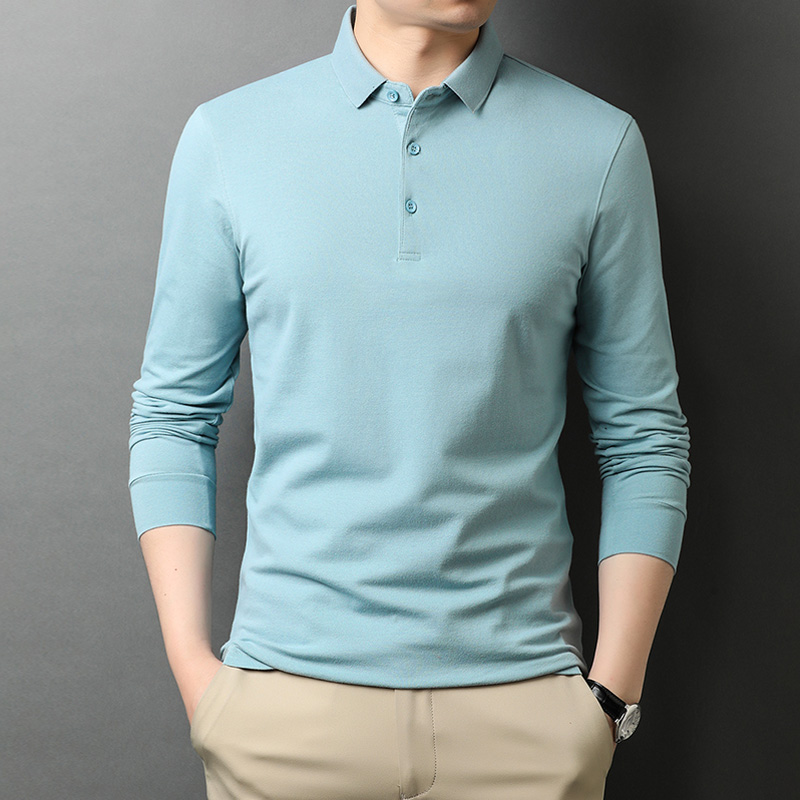 OD342: Áo thun nam dài tay cổ Polo