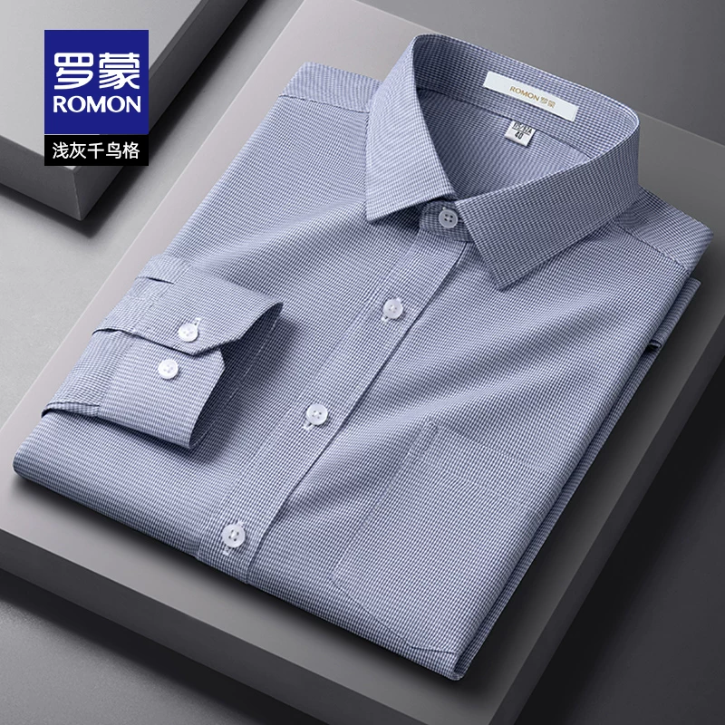 OE999: Áo sơ mi nam Romon kẻ sọc phong cách công sở