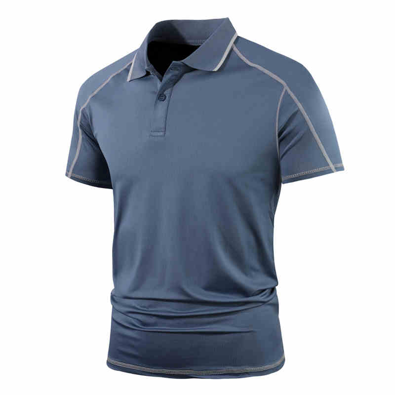 C319: áo sơ mi POLO nam thể thao áo thun nam băng lụa mùa hè ATN